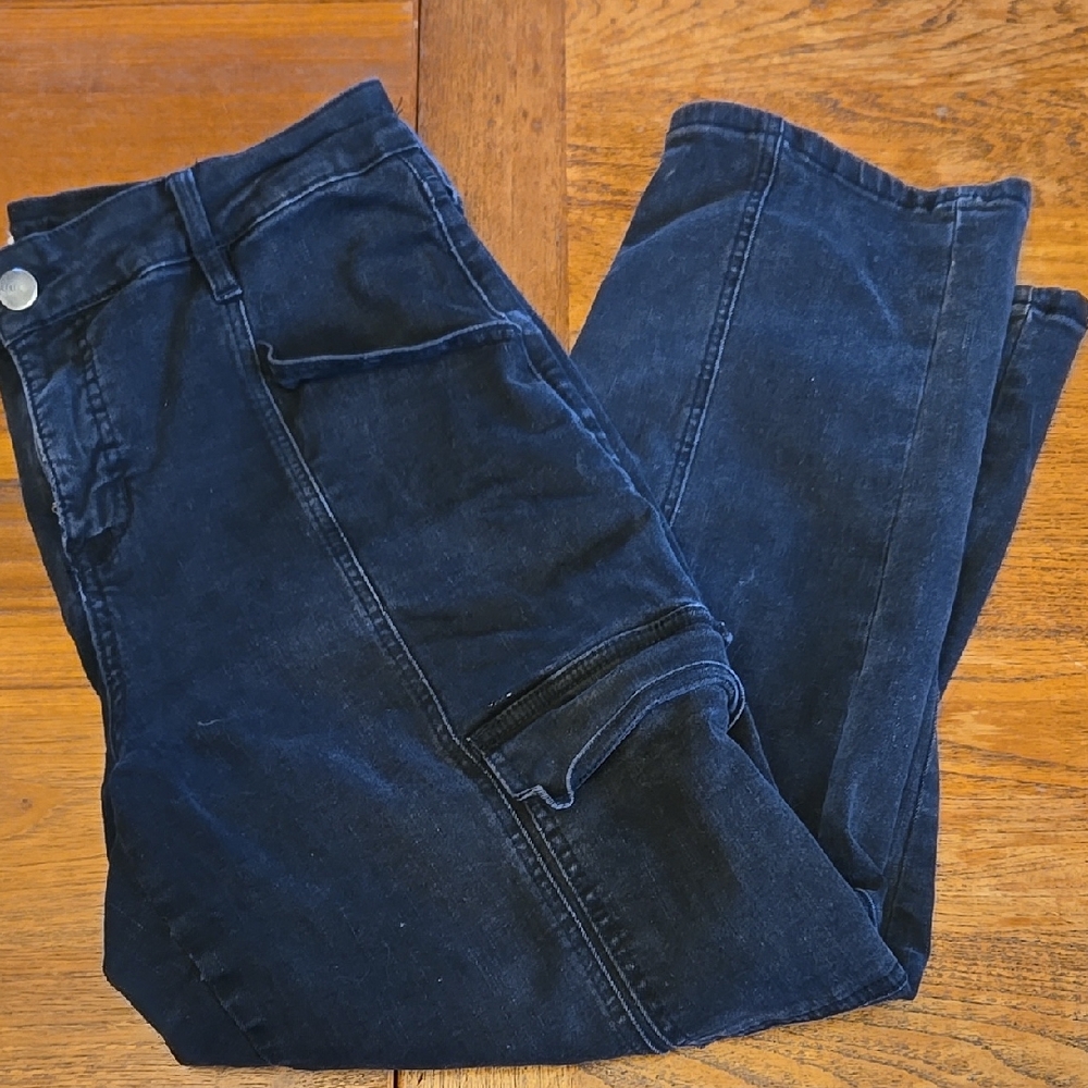 Royalty For Me Navy Cargo Pants